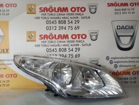 260108719R ,Megane 3 Sağ Far Lambası (2008-2012) 260108719R