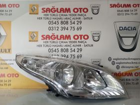 260108719R ,Megane 3 Sağ Far Lambası (2008-2012) 260108719R