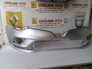 Clio 4 Ön Tampon Platin Gri 