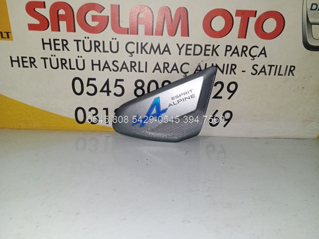 Clio 5 Alpine Çamurluk Muskası 