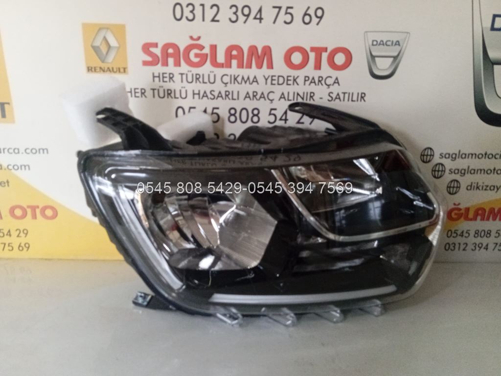 Dacia Duster Sağ Far 2018,2019,2020, Ledli