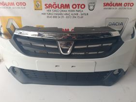 DACIA LODGY ÖN TAMPON BEYAZ BOYALI İTHAL SIFIR 2013-2016