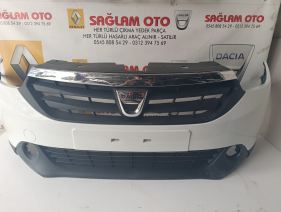 DACIA LODGY ÖN TAMPON BEYAZ BOYALI İTHAL SIFIR 2013-2016