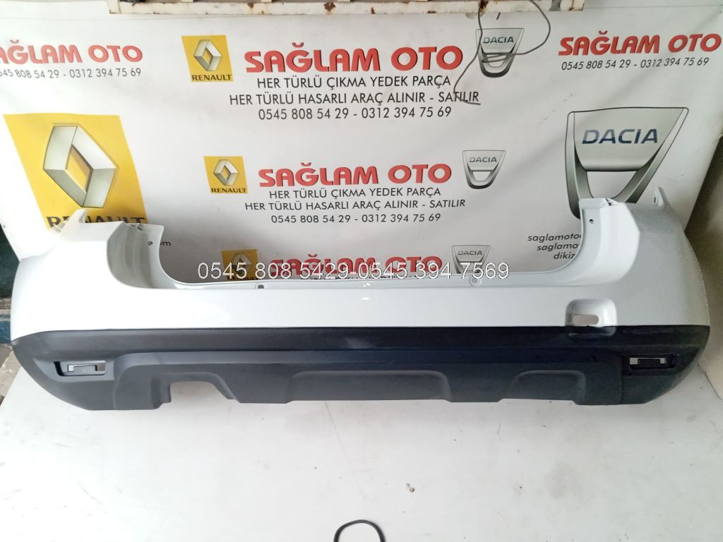 Duster Arka Tampon Beyaz