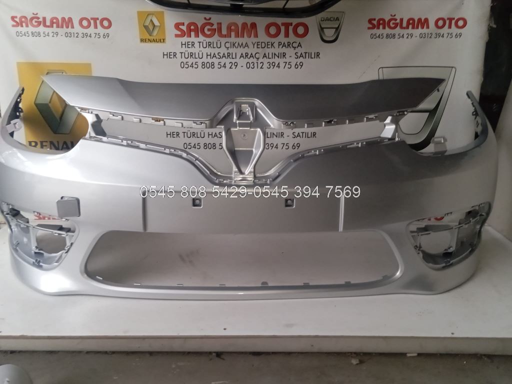 FLUENCE PLATİN  GRİ ÖN TAMPON  