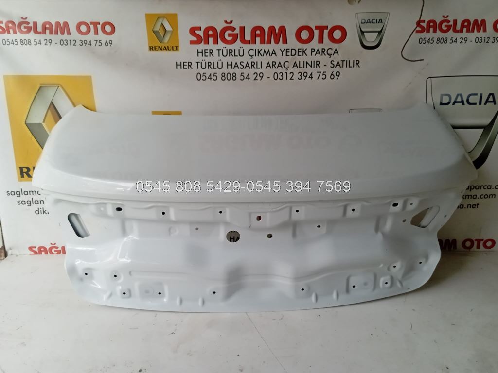 Megane 4 Bagaj Kapağı Orjinal Çıkma  Beyaz  Renk