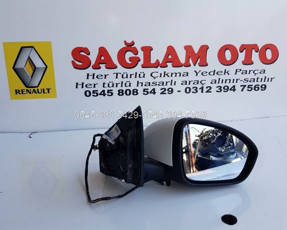 Megane 4  Sağ Ayna Orjinal Çıkma 