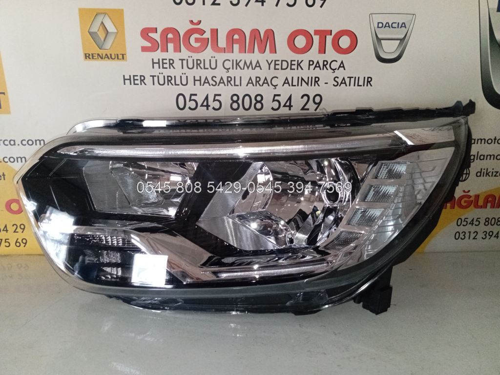 Renault Express sol ön far 2019-2022 arası