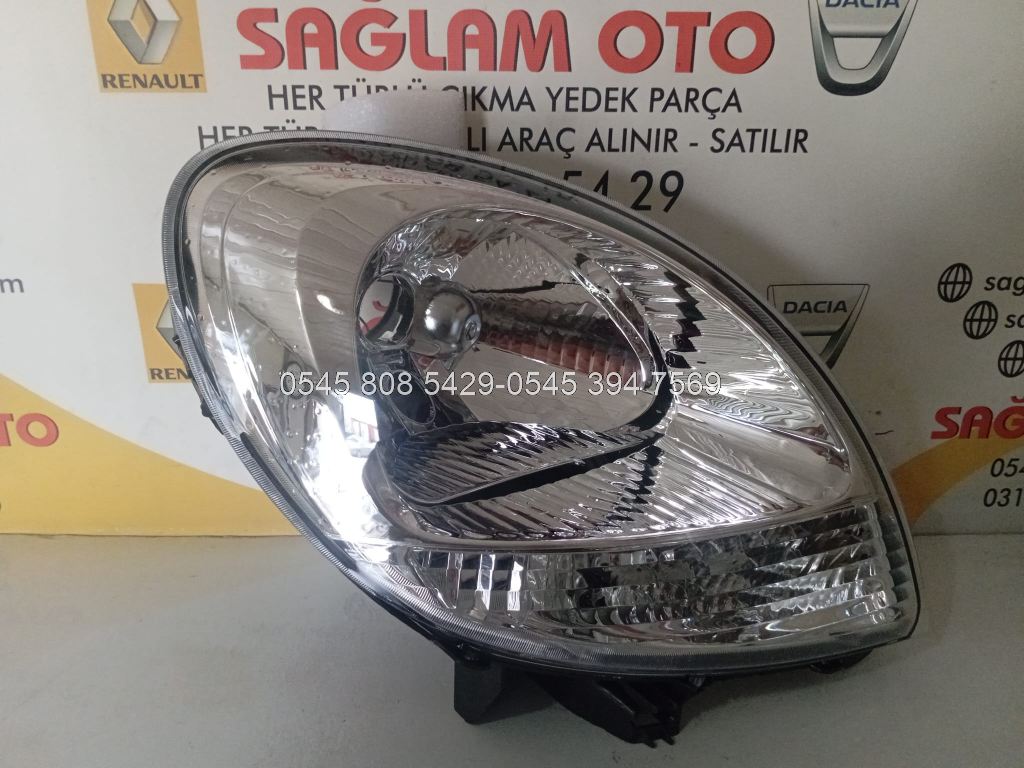 RENAULT KANGO  SAĞ FAR 2002-2009