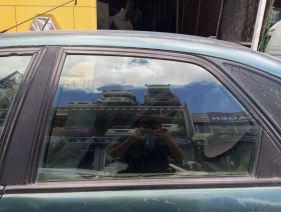 Renault Laguna 1 Sol Arka Cam Çıkma Orjinal 1996-2002 