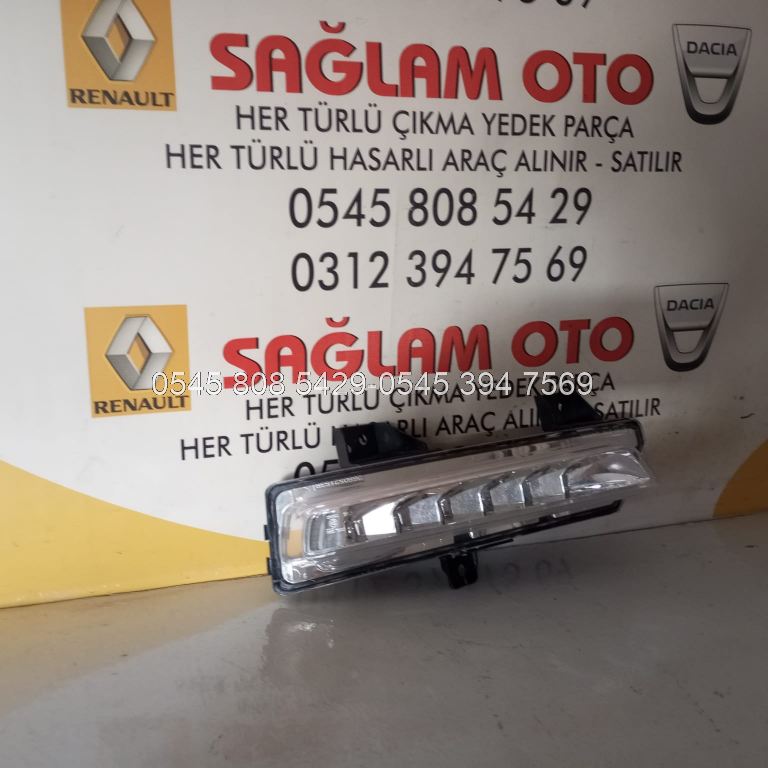 S135310 Renault Megane 3 2008-2016 Sol Ön Led Lambası Çıkma Orjinal