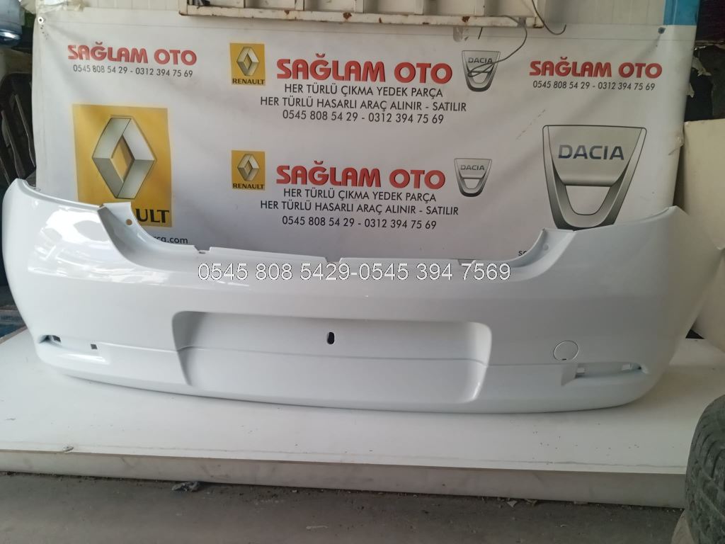 Symbol Arka Tampon Beyaz Renk 2013,2014,2015,2016,